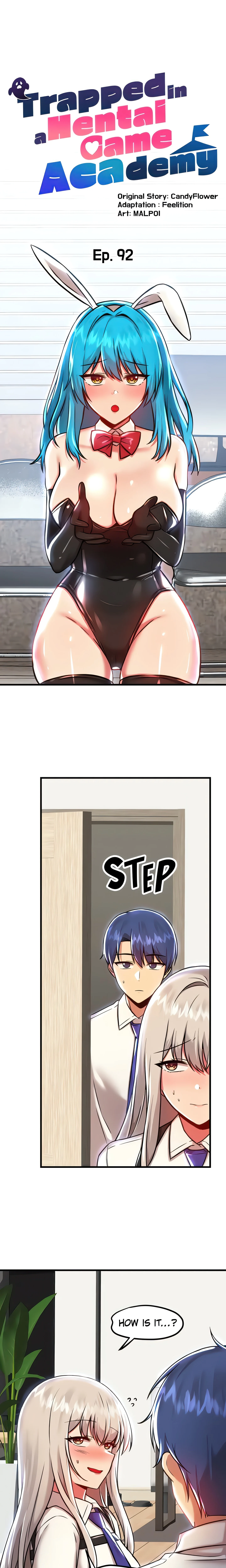 Trapped in a Hentai Game Academy (Official) chapter 92 page 2