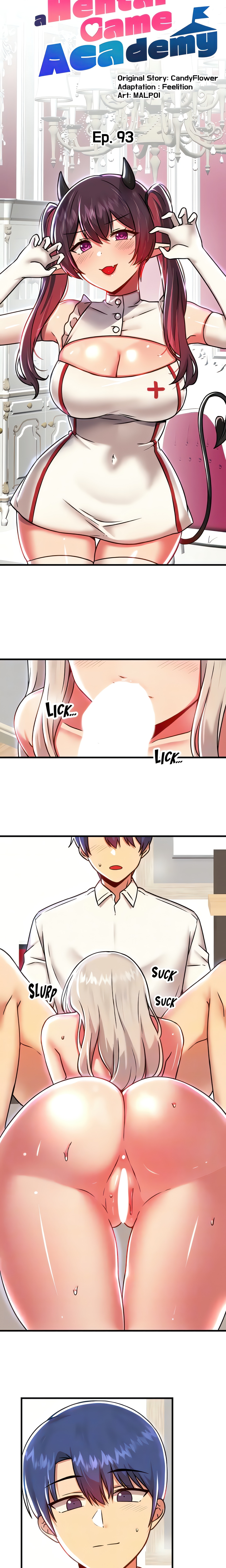 Trapped in a Hentai Game Academy (Official) chapter 93 page 5