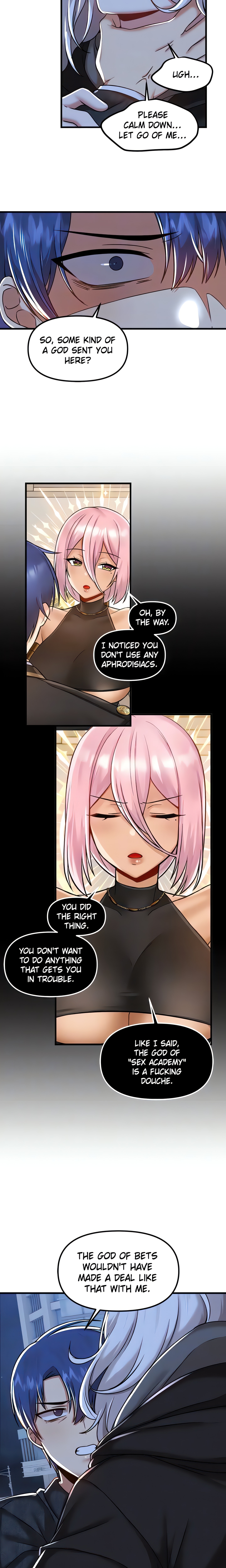 Trapped in a Hentai Game Academy (Official) chapter 96 page 8