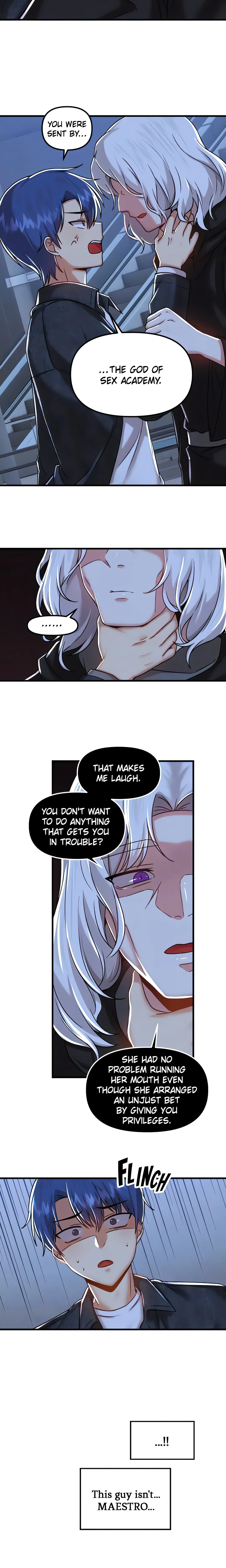 Trapped in a Hentai Game Academy (Official) chapter 96 page 9