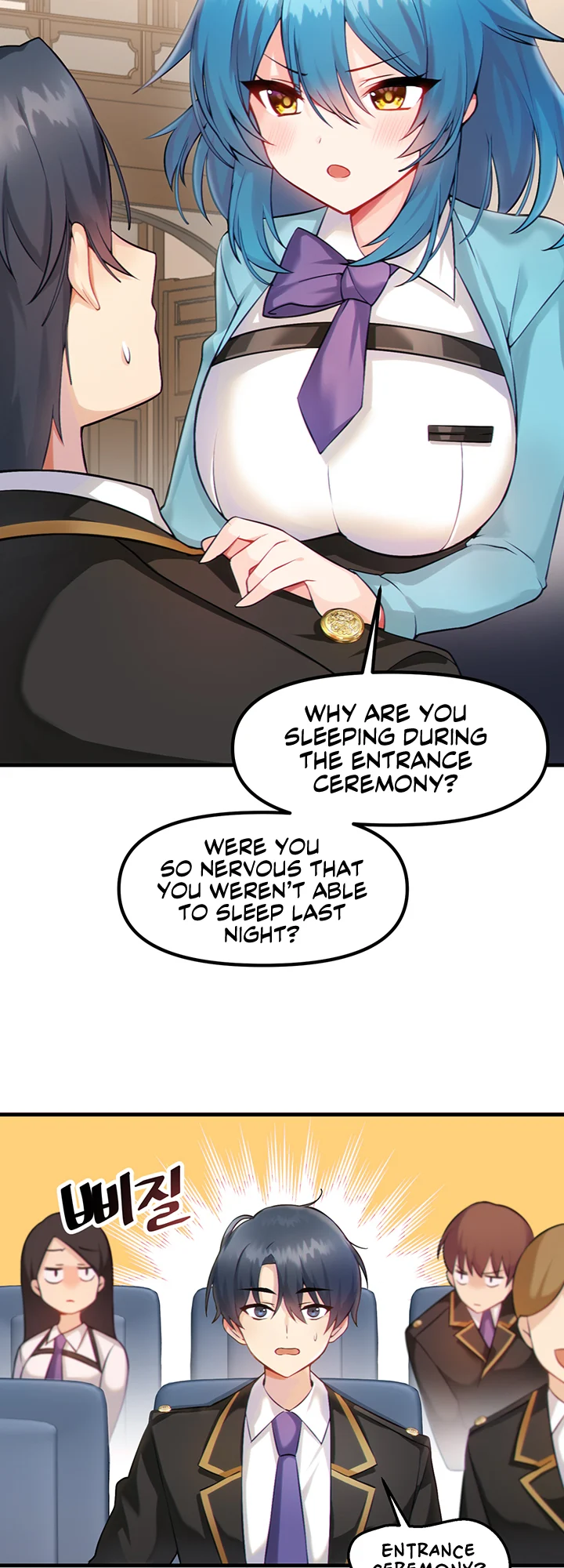 Trapped in a Hentai Game Academy chapter 1 page 19