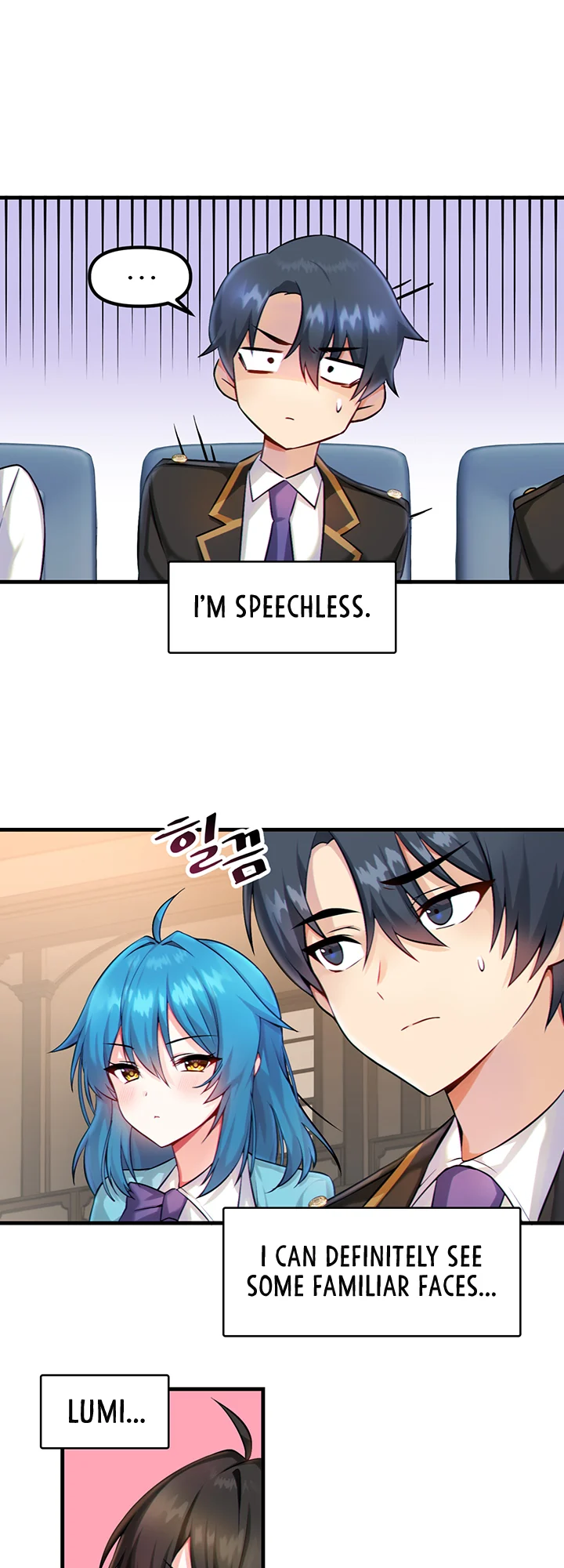 Trapped in a Hentai Game Academy chapter 1 page 24