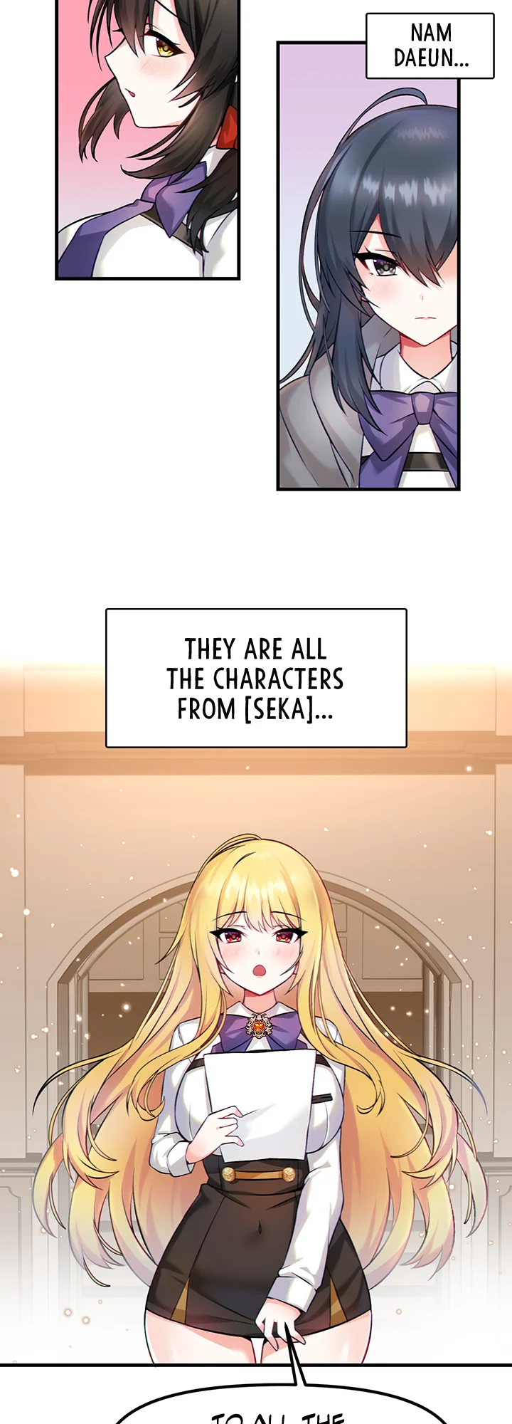 Trapped in a Hentai Game Academy chapter 1 page 25