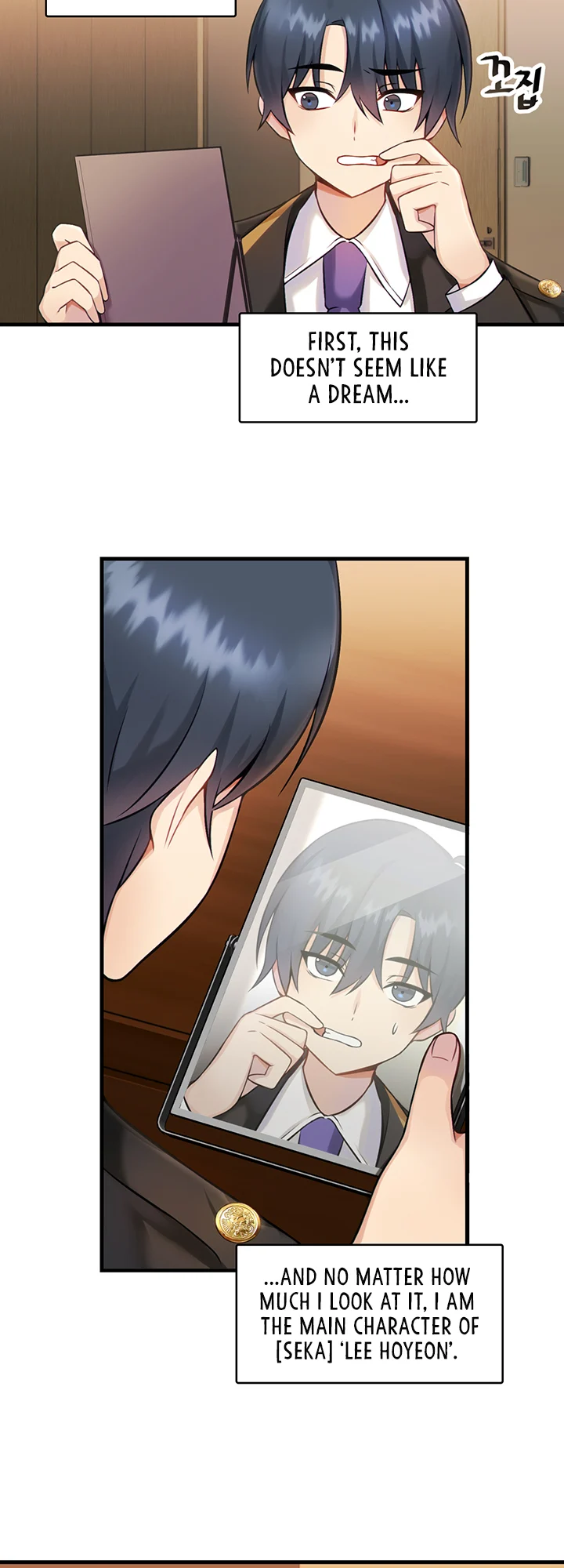 Trapped in a Hentai Game Academy chapter 1 page 31
