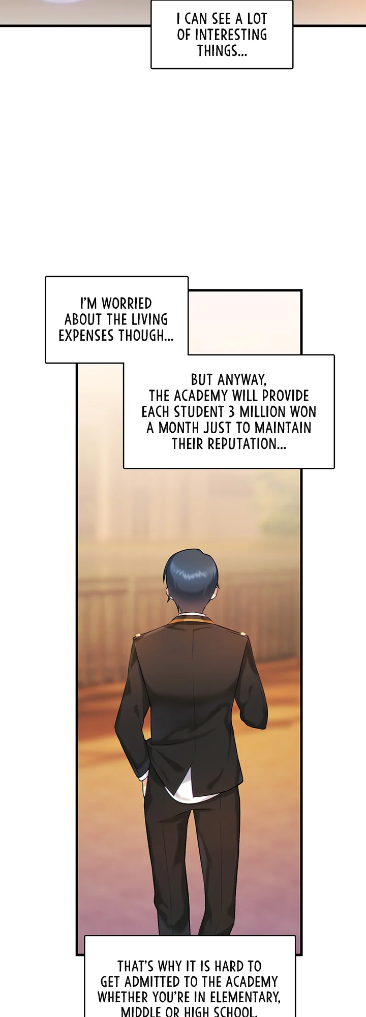Trapped in a Hentai Game Academy chapter 1 page 53