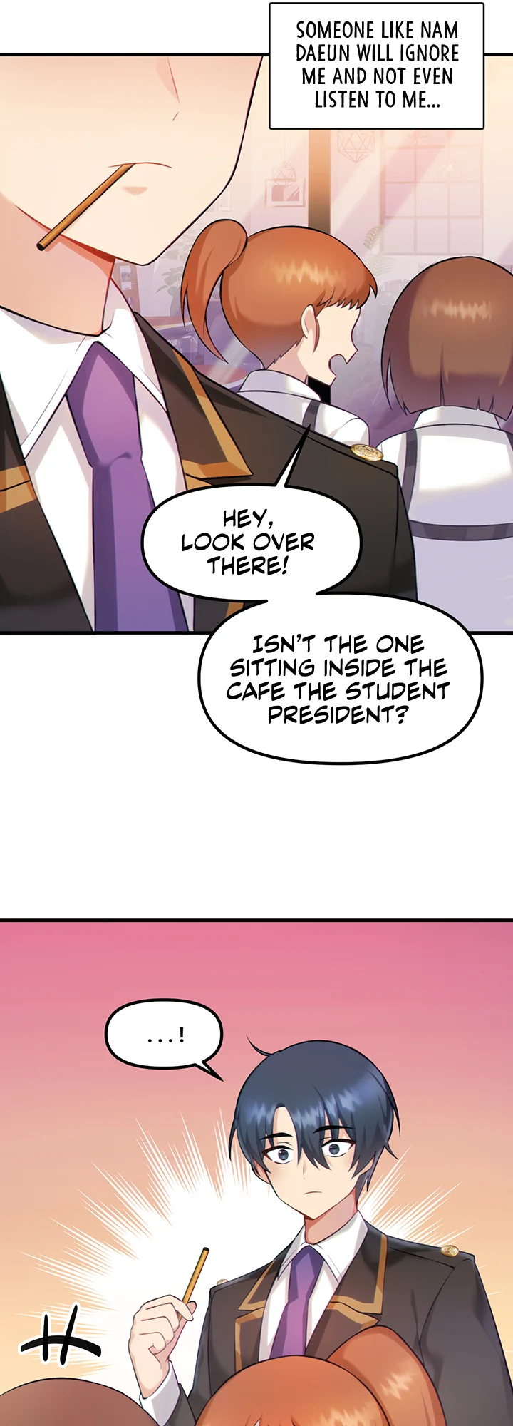 Trapped in a Hentai Game Academy chapter 1 page 58