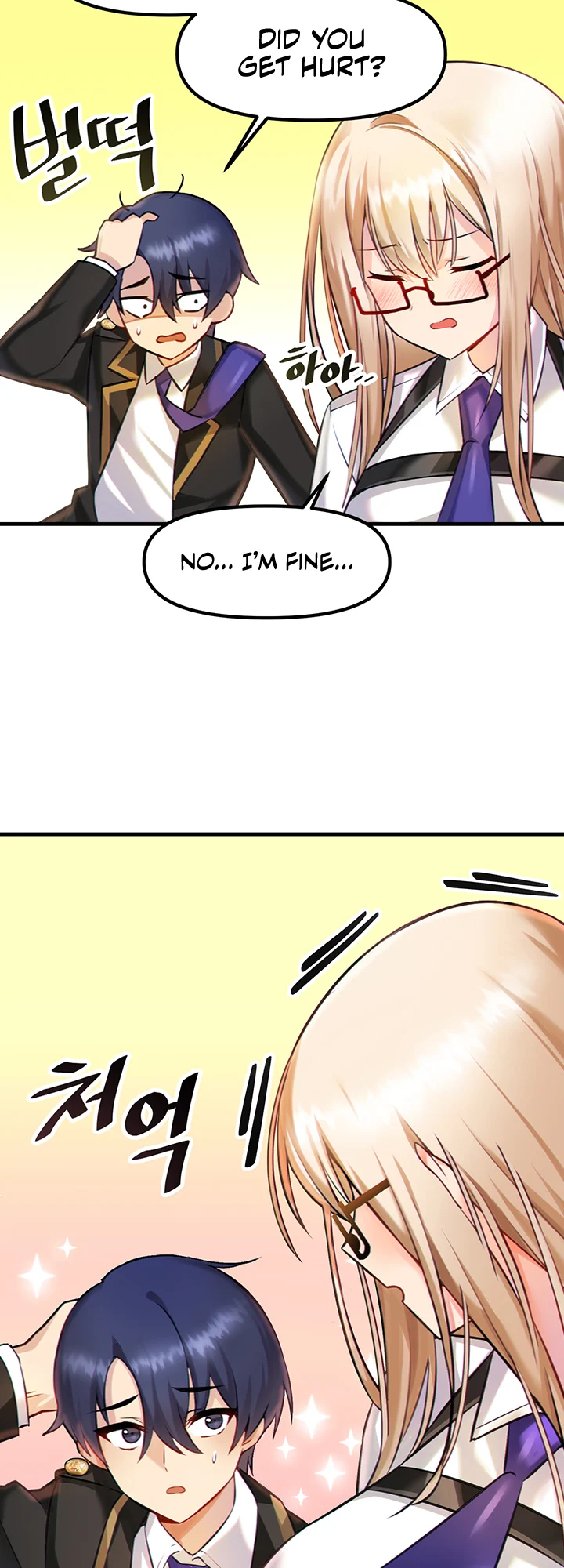 Trapped in a Hentai Game Academy chapter 2 page 17
