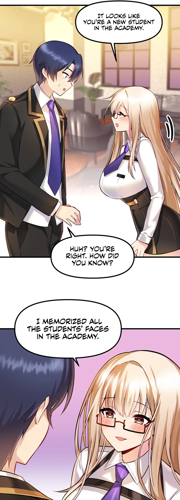 Trapped in a Hentai Game Academy chapter 2 page 23