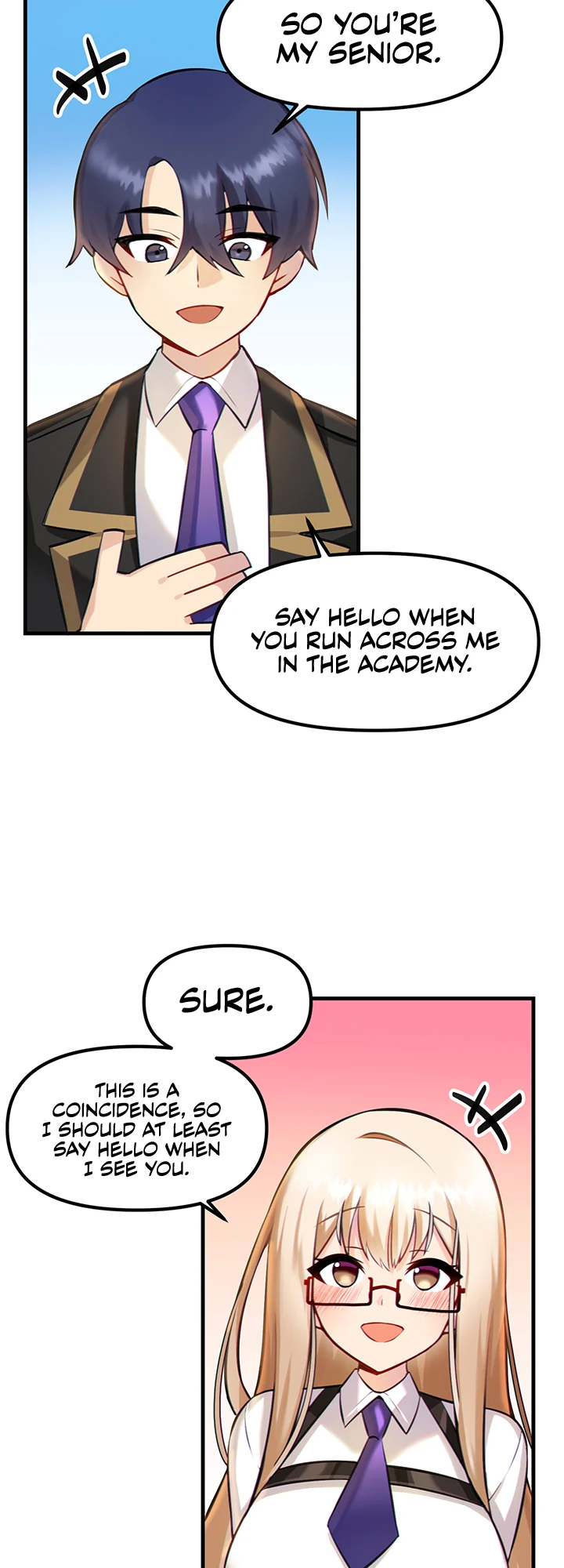 Trapped in a Hentai Game Academy chapter 2 page 25