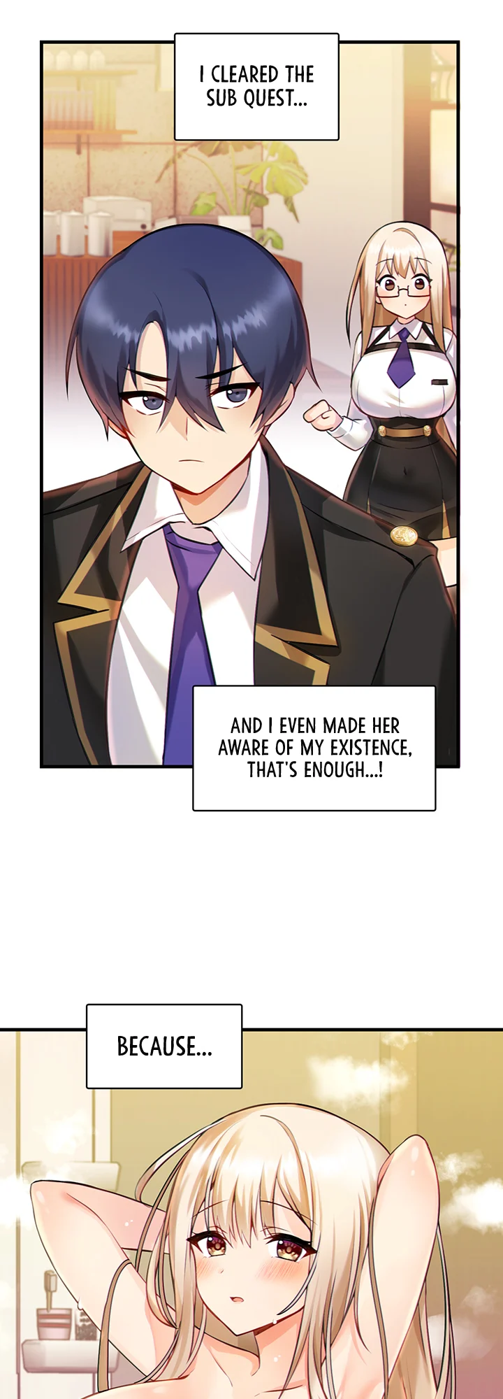 Trapped in a Hentai Game Academy chapter 2 page 28