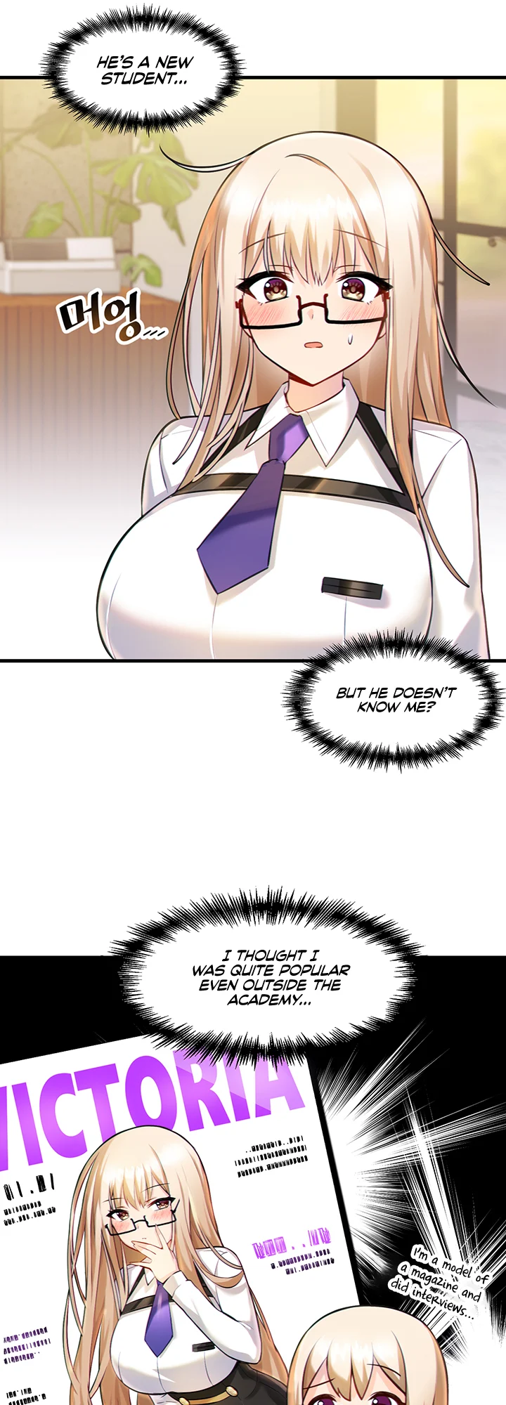 Trapped in a Hentai Game Academy chapter 2 page 30