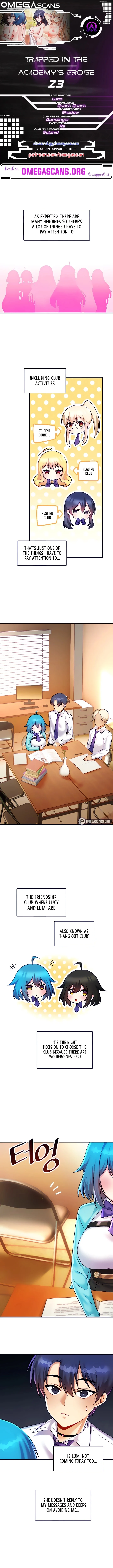Trapped in a Hentai Game Academy chapter 23 page 1