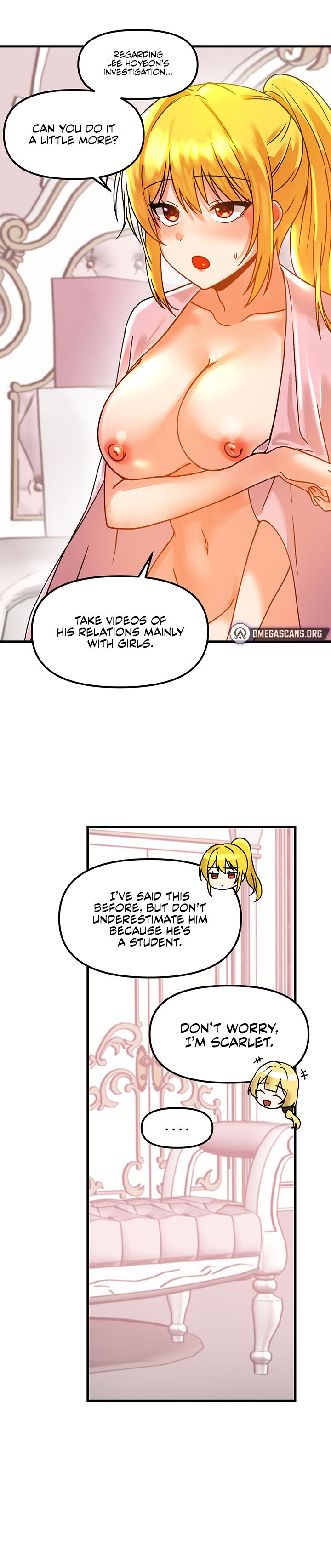 Trapped in a Hentai Game Academy chapter 48 page 8