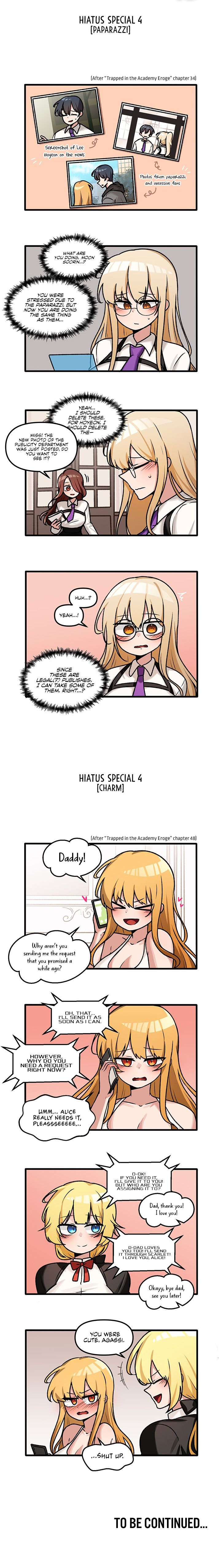 Trapped in a Hentai Game Academy chapter 55 page 8