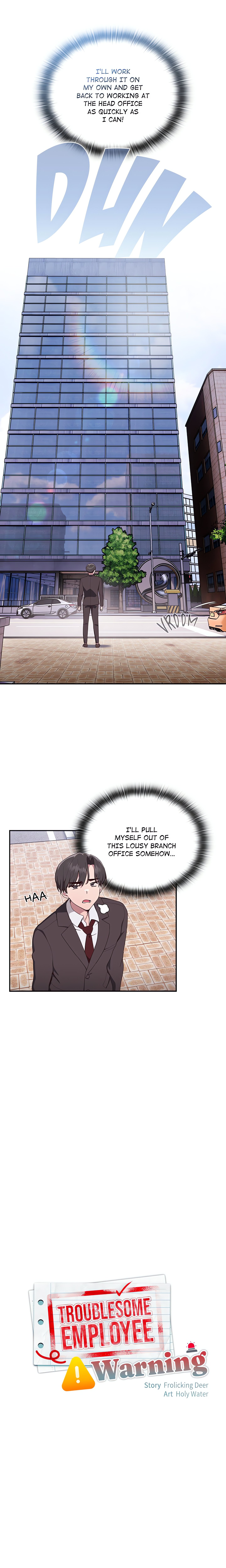 Troublesome Employee Warning (Uncensored) chapter 1 page 6