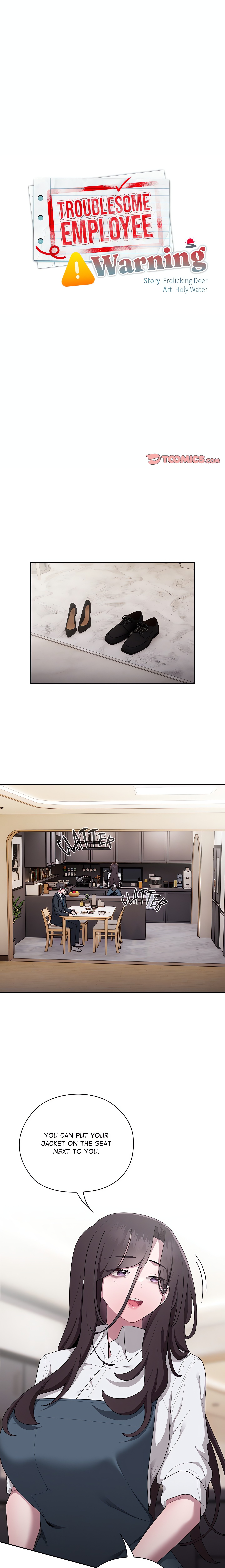 Troublesome Employee Warning (Uncensored) chapter 32 page 1