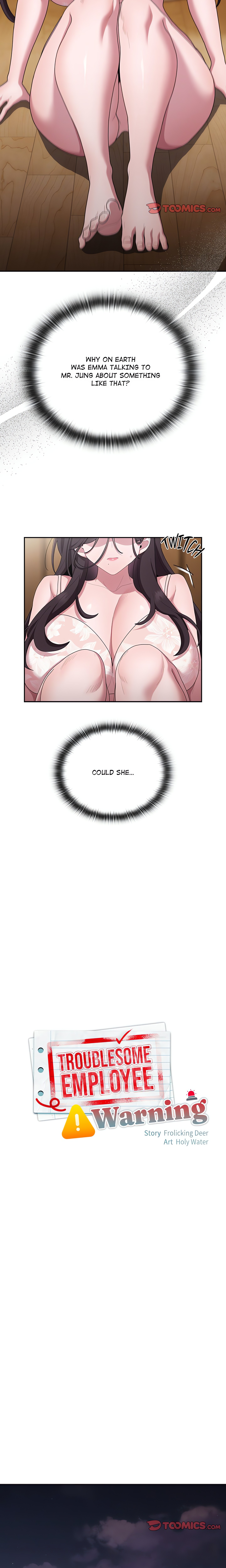 Troublesome Employee Warning (Uncensored) chapter 38 page 8