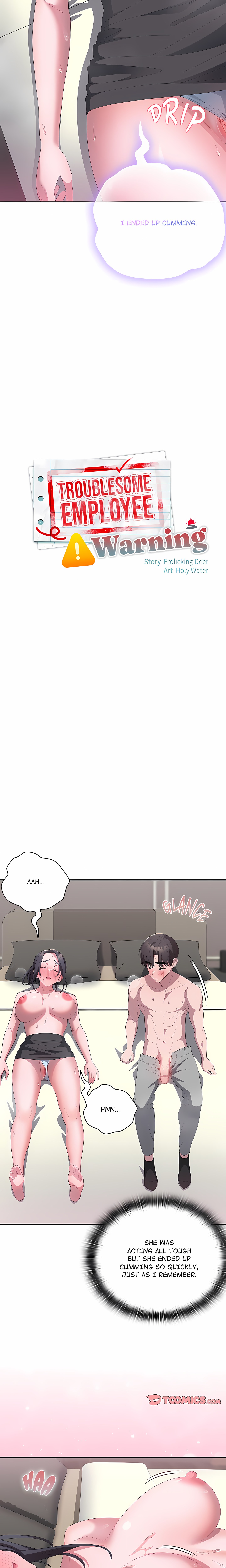 Troublesome Employee Warning (Uncensored) chapter 56 page 18