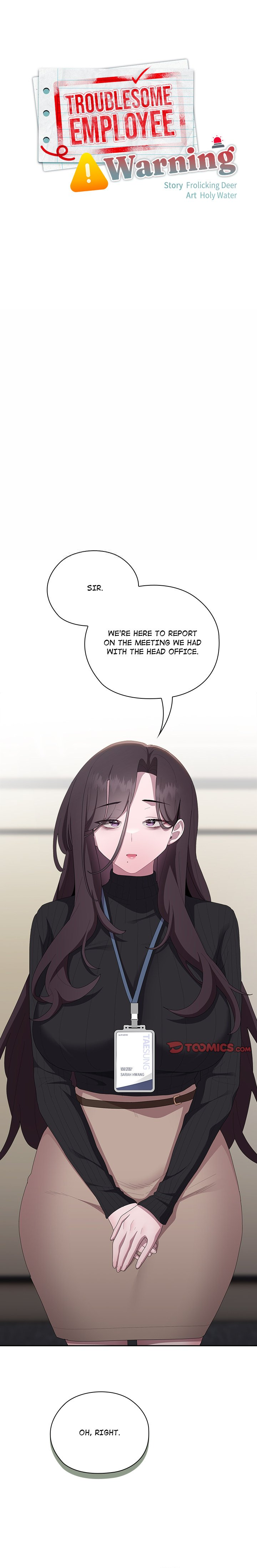 Troublesome Employee Warning chapter 42 page 14