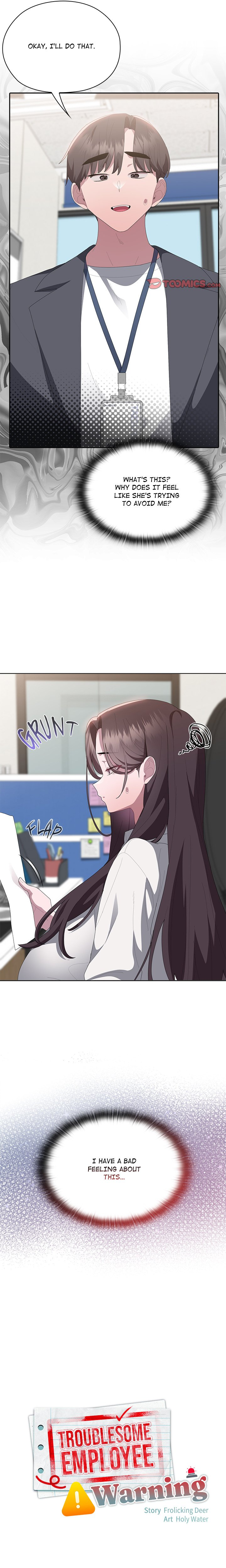 Troublesome Employee Warning chapter 50 page 12