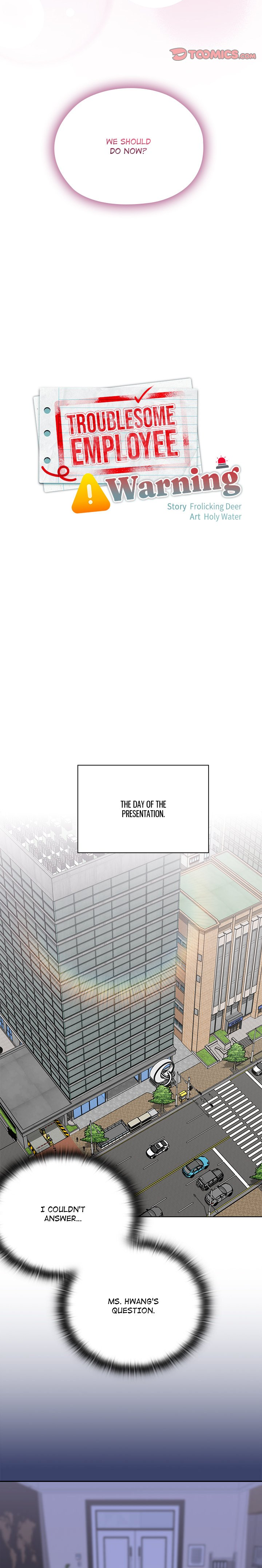 Troublesome Employee Warning chapter 53 page 18