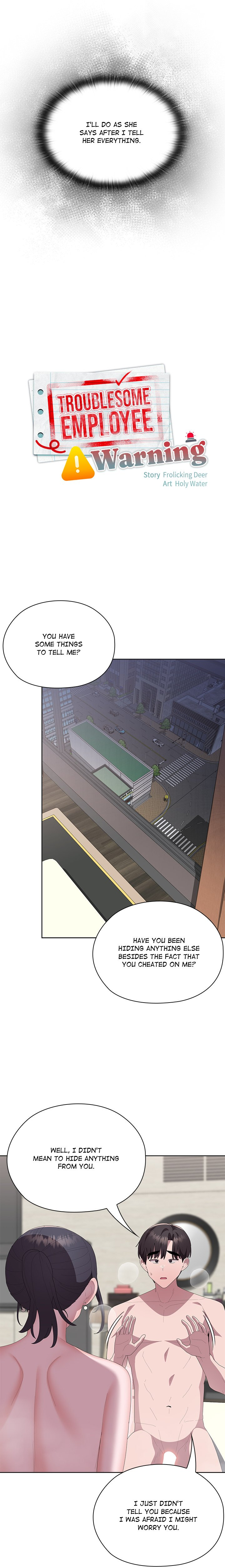 Troublesome Employee Warning chapter 58 page 4