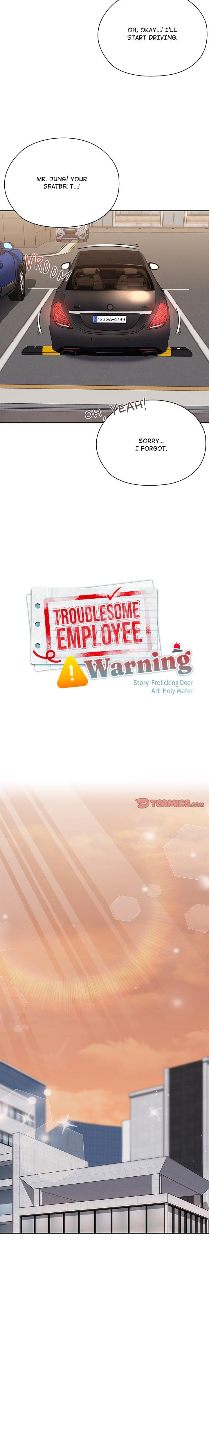 Troublesome Employee Warning chapter 61 page 21