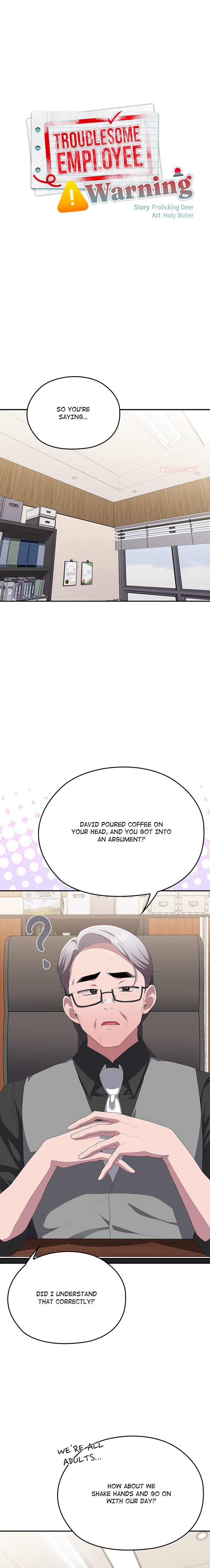Troublesome Employee Warning chapter 75 page 20