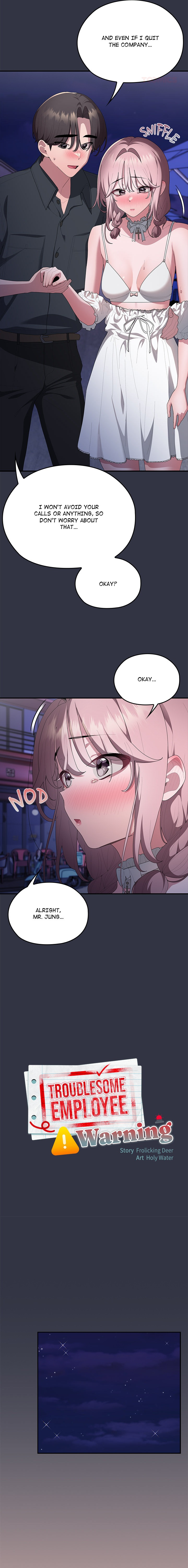 Troublesome Employee Warning chapter 77 page 6