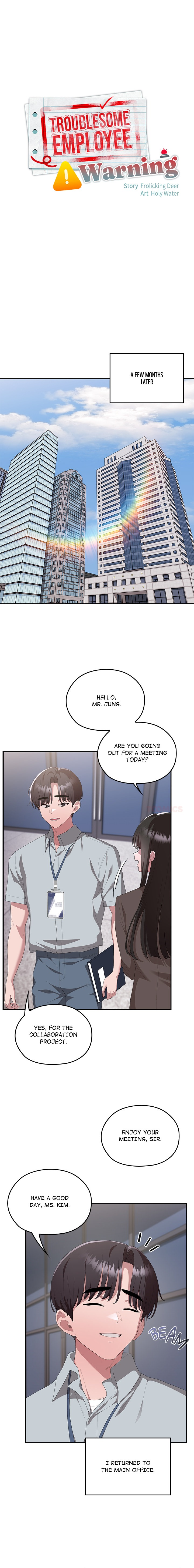 Troublesome Employee Warning chapter 85 page 12