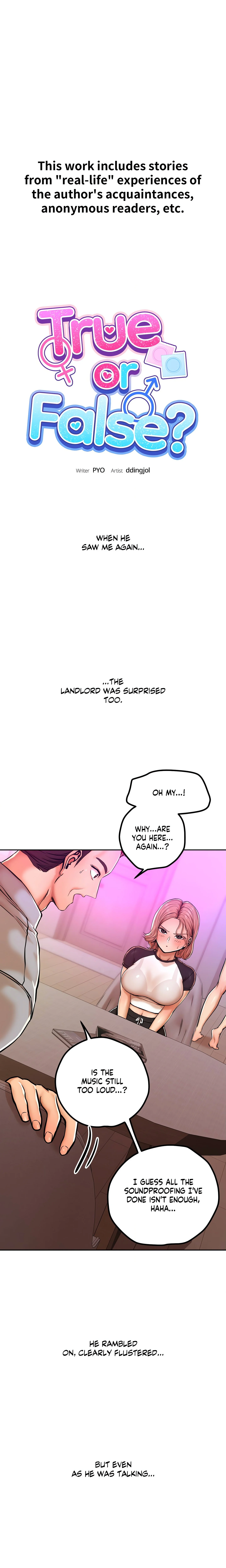 True or False? (Uncensored) chapter 11 page 1