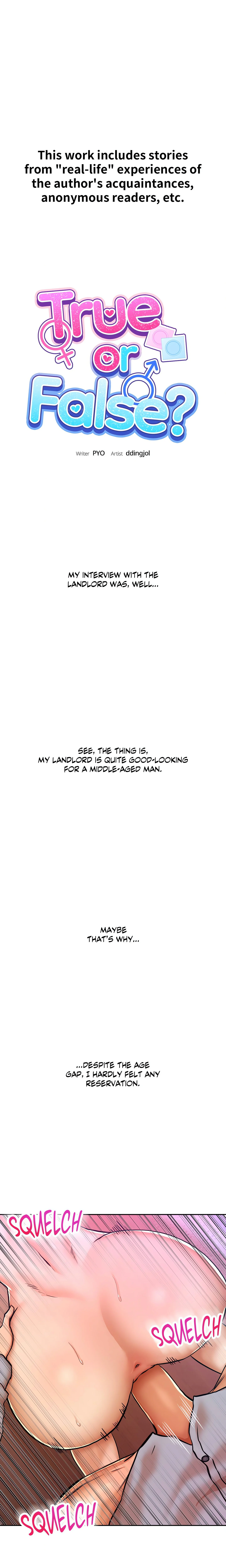 True or False? (Uncensored) chapter 12 page 1