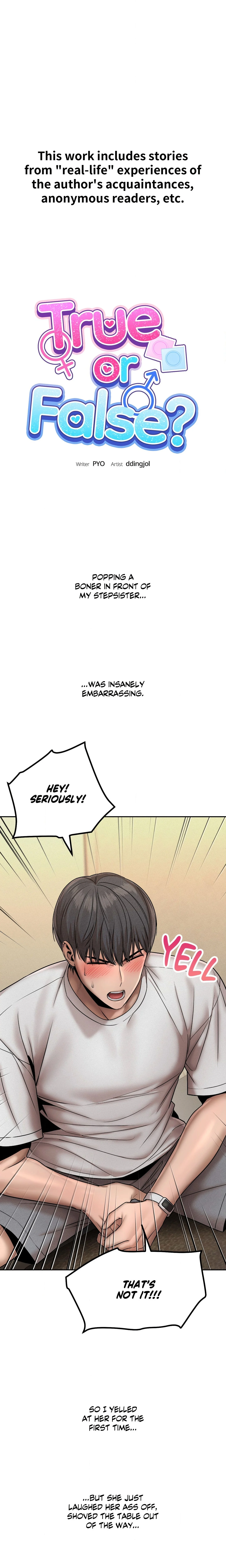 True or False? (Uncensored) chapter 157 page 1