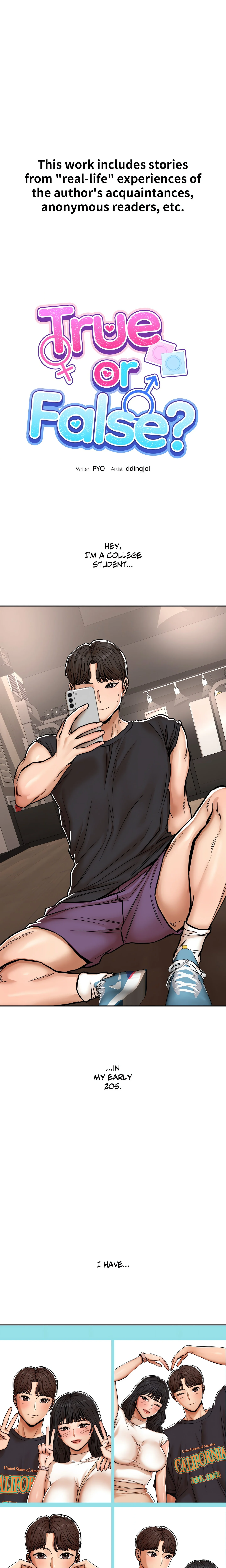 True or False? (Uncensored) chapter 32 page 1