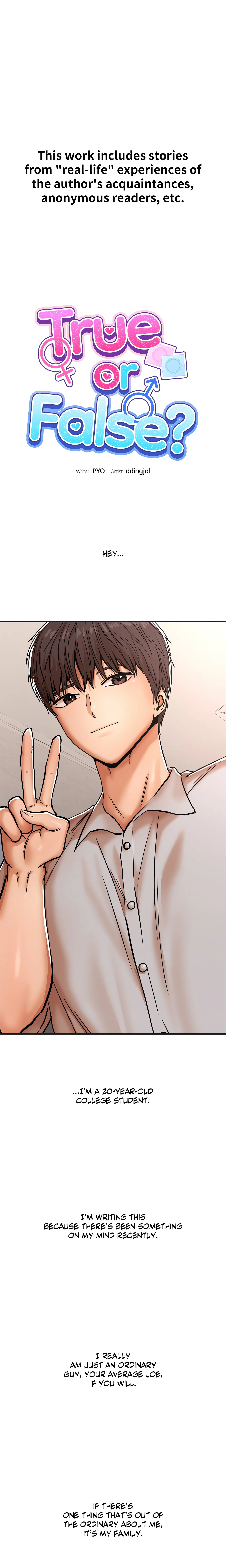 True or False? (Uncensored) chapter 37 page 1