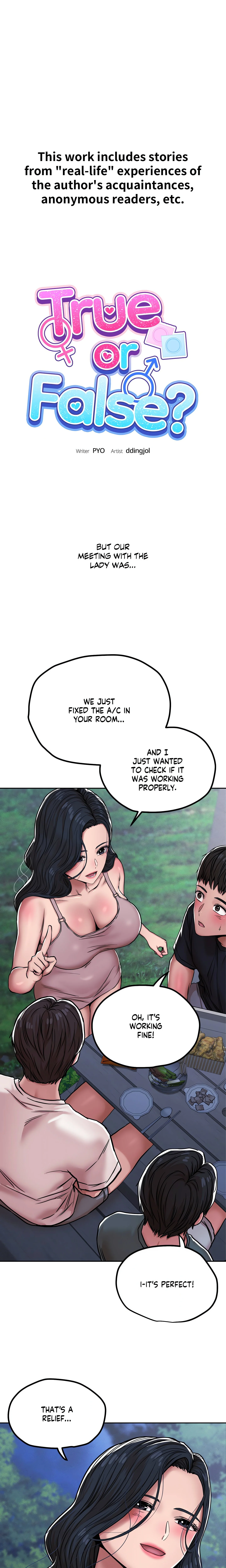 True or False? (Uncensored) chapter 4 page 1