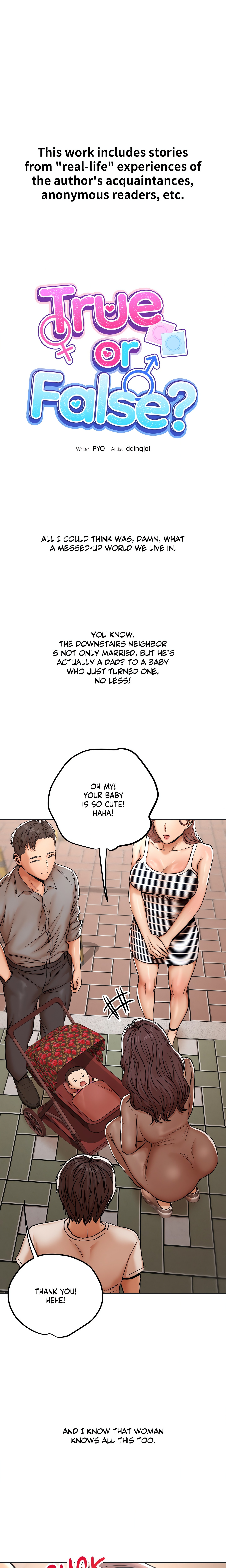 True or False? (Uncensored) chapter 40 page 1