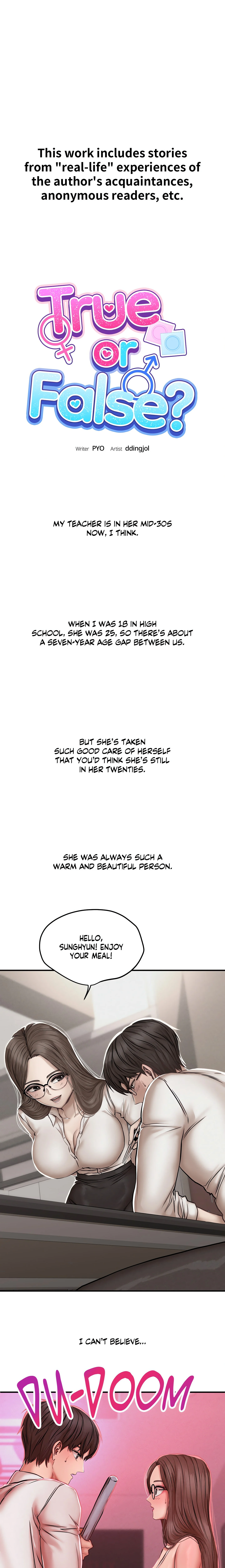 True or False? (Uncensored) chapter 48 page 1
