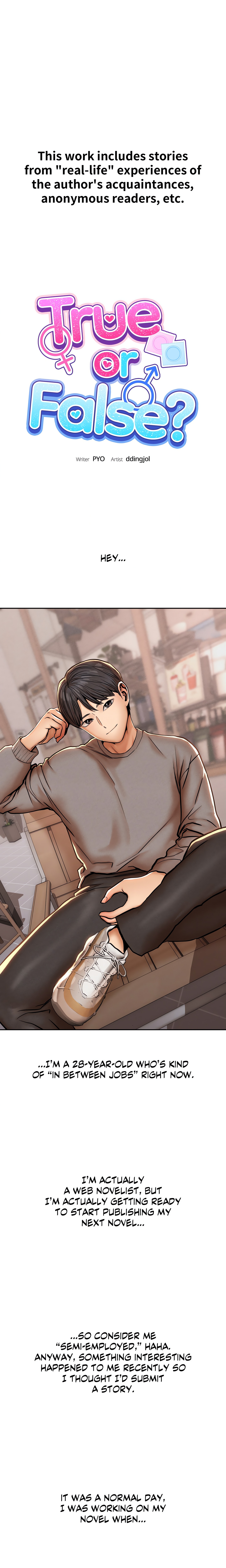 True or False? (Uncensored) chapter 57 page 1