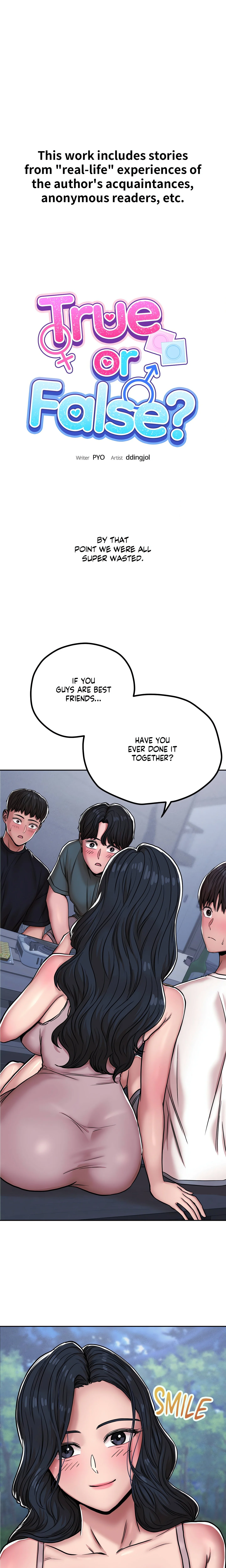 True or False? (Uncensored) chapter 6 page 1