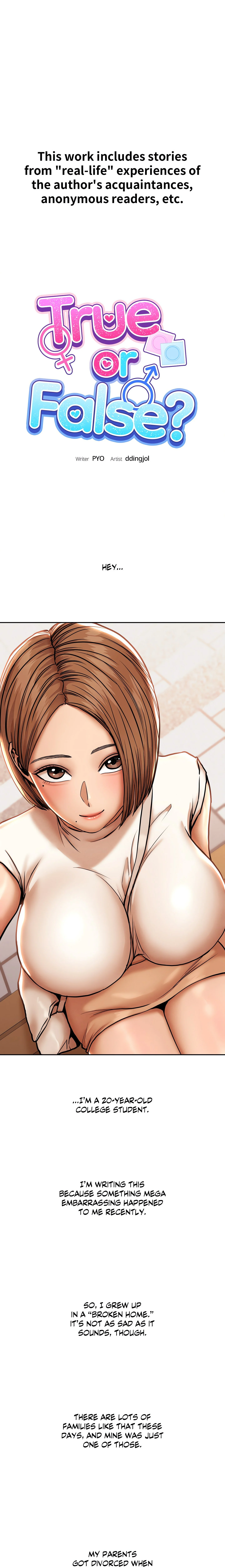 True or False? (Uncensored) chapter 85 page 1
