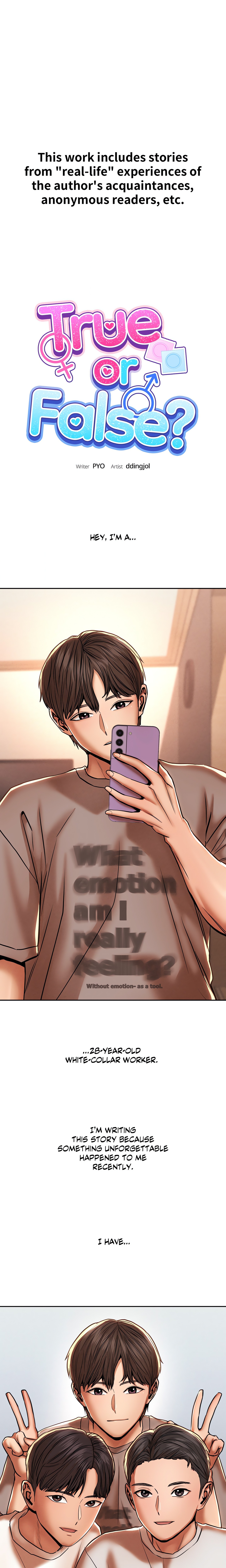 True or False? (Uncensored) chapter 87 page 1