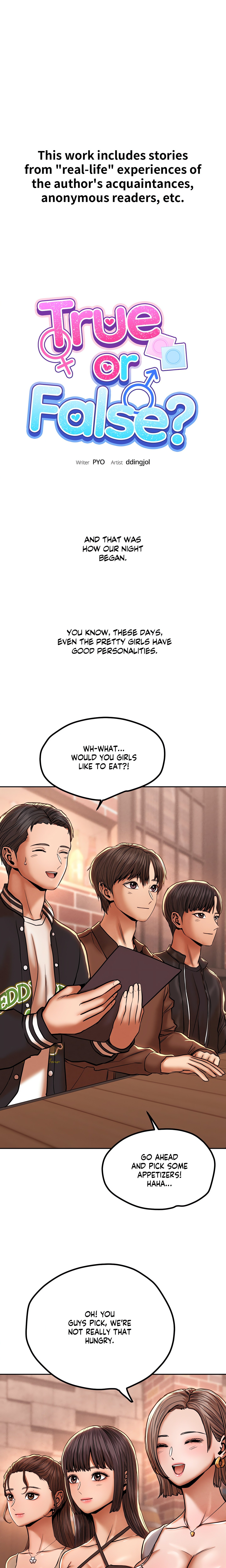 True or False? (Uncensored) chapter 88 page 1