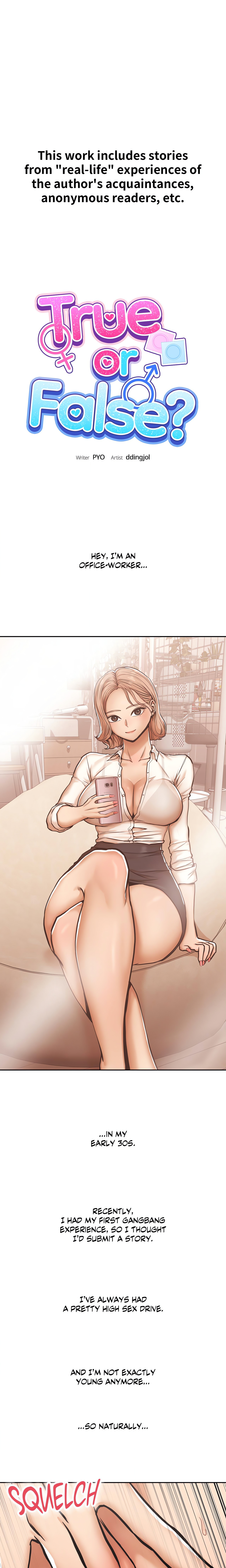 True or False? (Uncensored) chapter 9 page 1