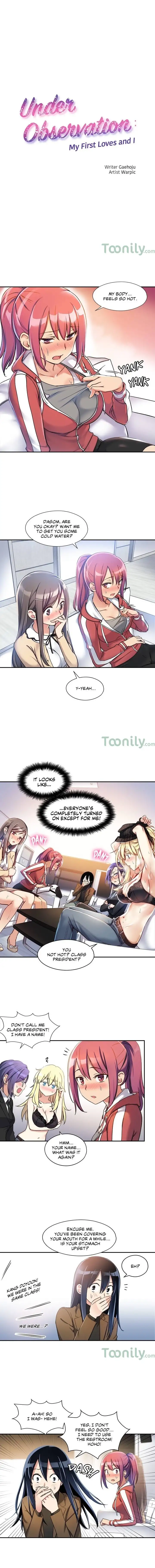 Under Observation My First Loves and I chapter 1 page 1