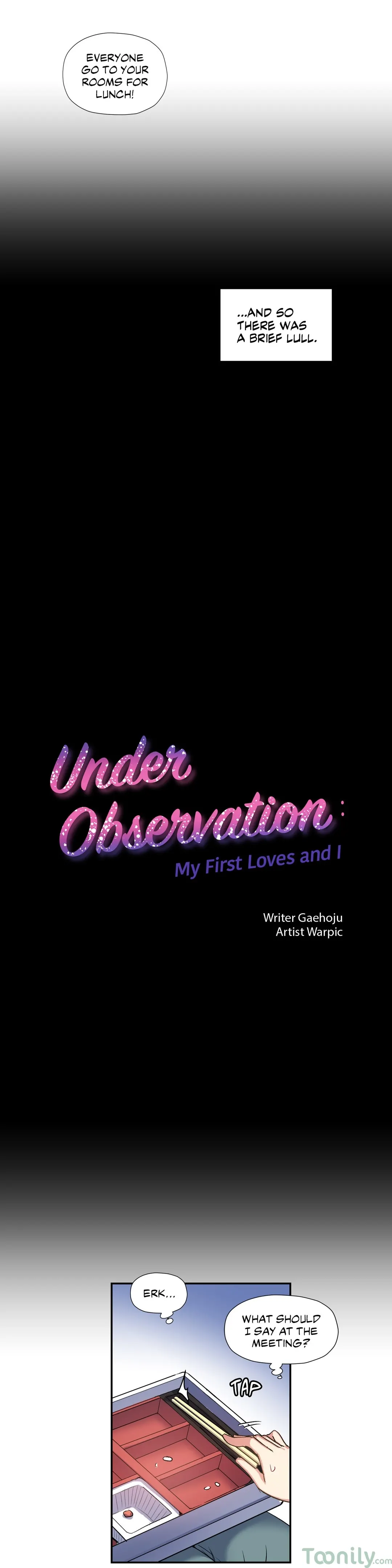 Under Observation My First Loves and I chapter 27 page 11