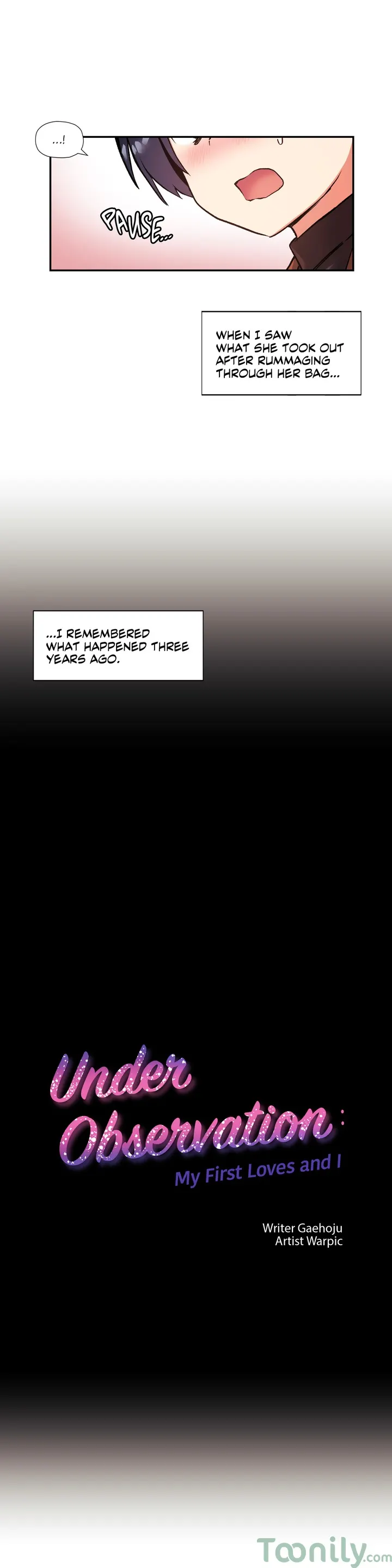 Under Observation My First Loves and I chapter 30 page 3
