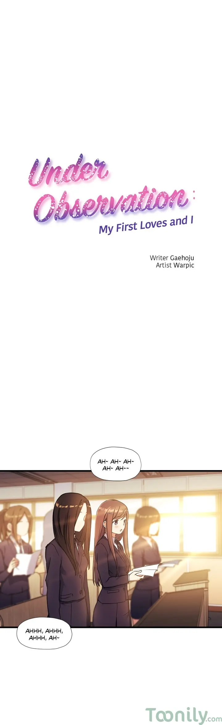 Under Observation My First Loves and I chapter 33 page 1