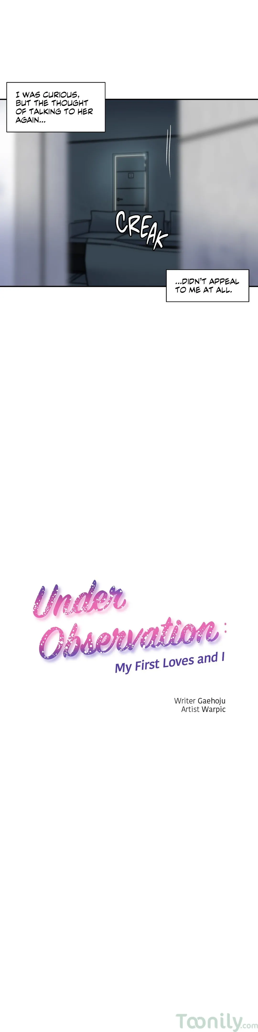 Under Observation My First Loves and I chapter 41 page 10