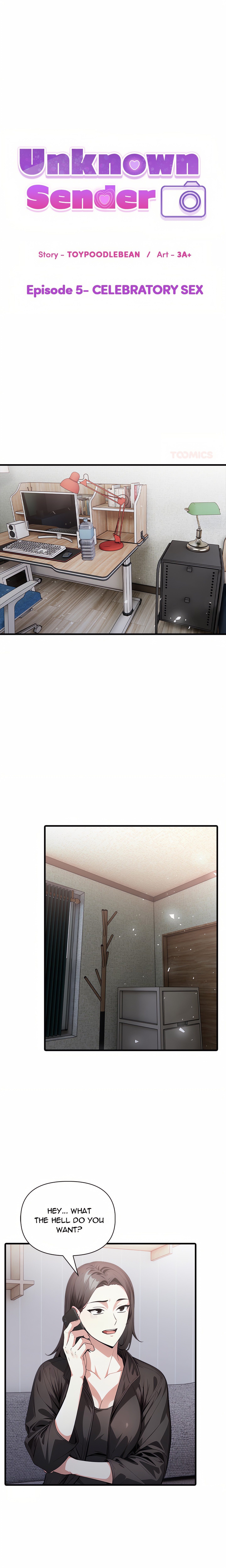 Unknown Sender chapter 5 page 1
